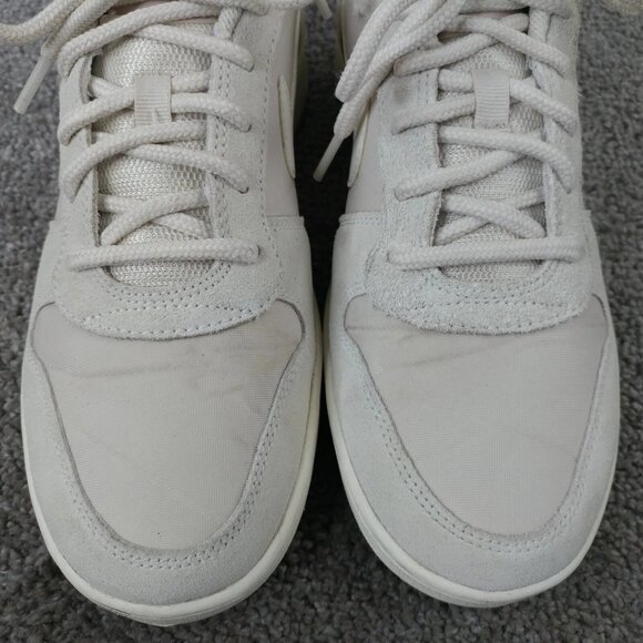 Nike Court Borough Low Premium Womens Size 8.5 Shoes Sail Light Orewood Brown - Picture 7 of 13